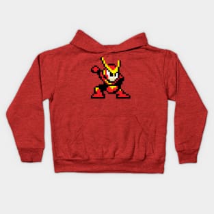 Quick Man from Megaman Kids Hoodie